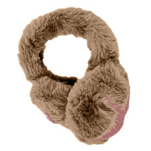 Cache-oreilles réglables et câlins pour l'hiver,-brun