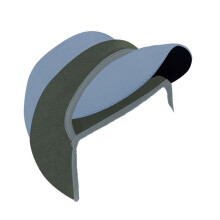 Bandeau pour casquettes de baseball avec protection-gris foncé