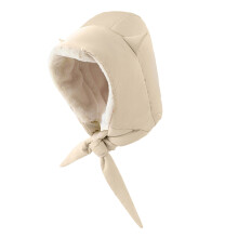 Chapeau à capuche chaud unisexe, doublure en fourrure,-couleur