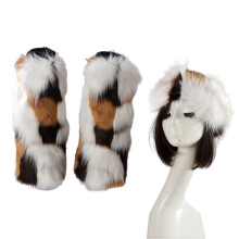 Jambières en peluche pour dames, vêtements-un rayon d'or