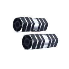 1Par Pedal Preto Forte Para Manutenção E Uso