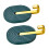 2pcs Dark Green Hooks 8.6x5.2cm High-Bearing 13