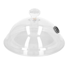 Smoke Infuser with Clear Acrylic Food Smoking Dome Cover for Elegant Kitchen Cooking and Serving