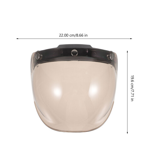 Para Capacete De Pc Anti-Uv Anti-Embaçante 1