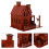 1 Pezzo Creativo Casa Puzzle 3D Villa 4