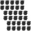 300pcs plastic locking hole plugs round furniture insert 9