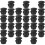 300pcs plastic locking hole plugs round furniture insert 1