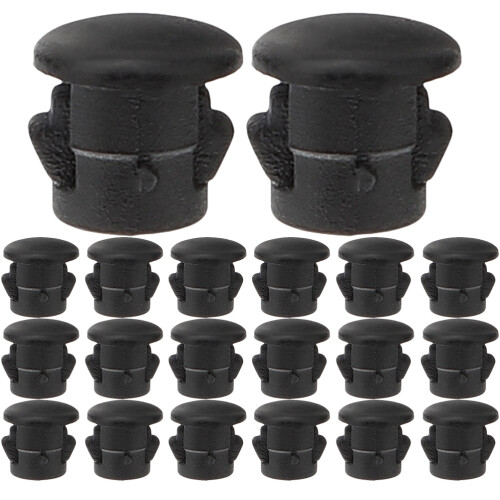 300pcs plastic locking hole plugs round furniture insert 2