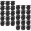 300pcs plastic locking hole plugs round furniture insert 8