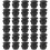 300pcs plastic locking hole plugs round furniture insert 11