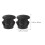 300pcs plastic locking hole plugs round furniture insert 2