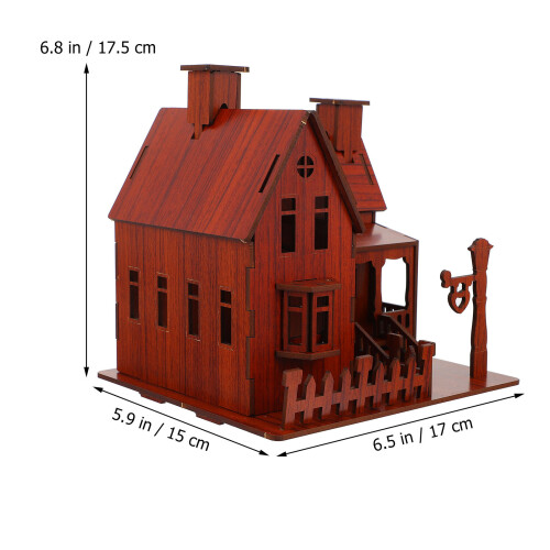 1 Pezzo Creativo Casa Puzzle 3D Villa 1
