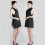Tablier Noir Coiffeur Durable Poches Pour Salon 9