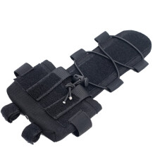 Helmet Battery Pouch Universal Counterweight Weight Bag For Night Airsoft Black