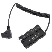D Tap to NP F550 Dummy Battery 37-100cm Cable for Camera & Monitor