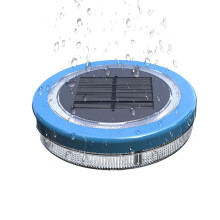 Solar Pool Lights IP68 Waterproof Without Batteries LED Auto On Auto Off For Inground And Aboveground Pools