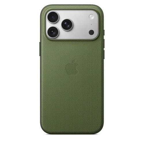 (For iPhone 17 Pro Max, Green) For iPhone 17 Pro Max TechWoven Case with MagSafe Protective Cover Sienna & Logo