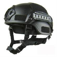 MICH 2000 Tactical Helmet For Airsoft CS Shooting Games SWAT Style Black