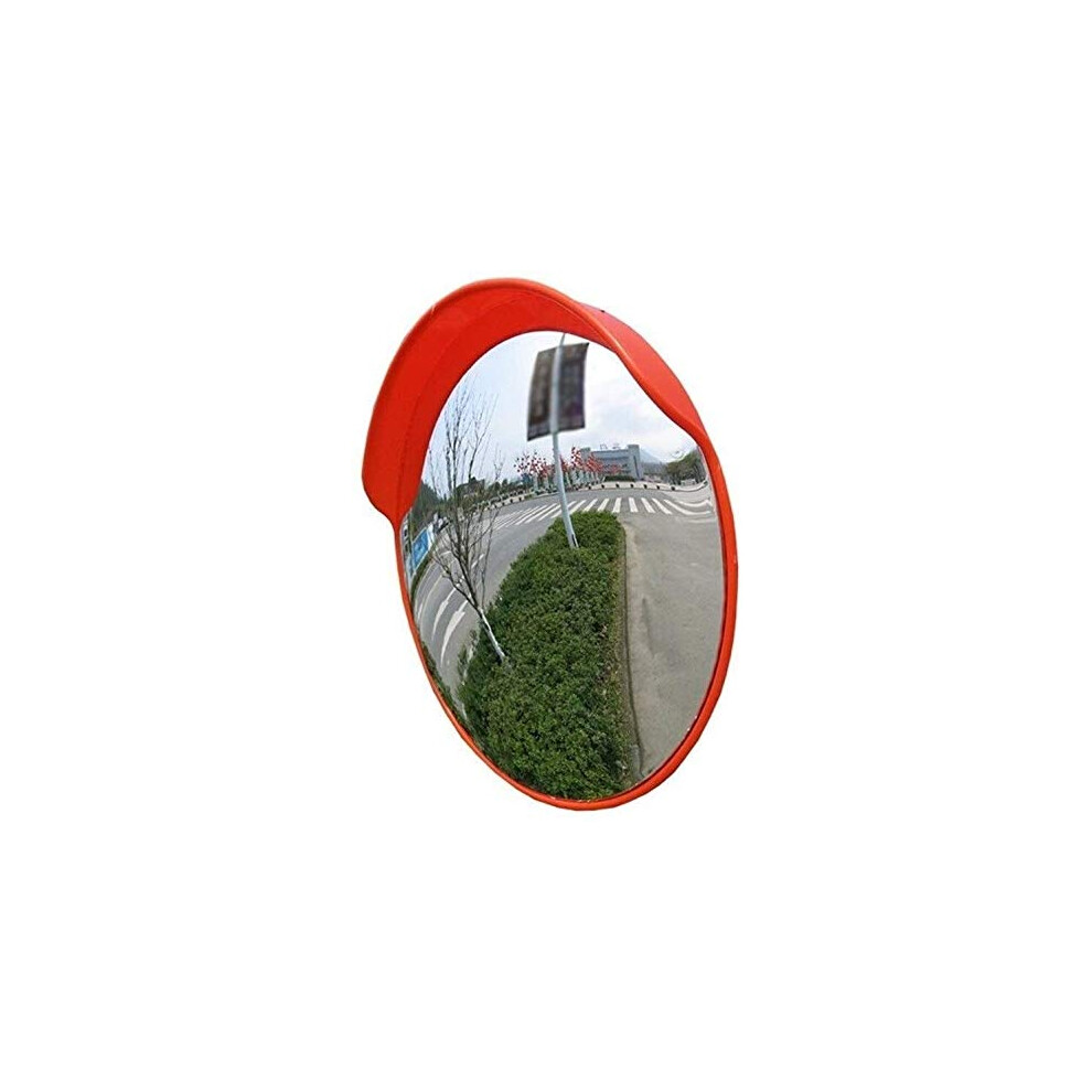 Safety Mirror Convex Car Turning Mirror For Intersection Blind Spot Traffic Mirror Outdoor Wide Angle 100 Cm Rainproof 9187378497609