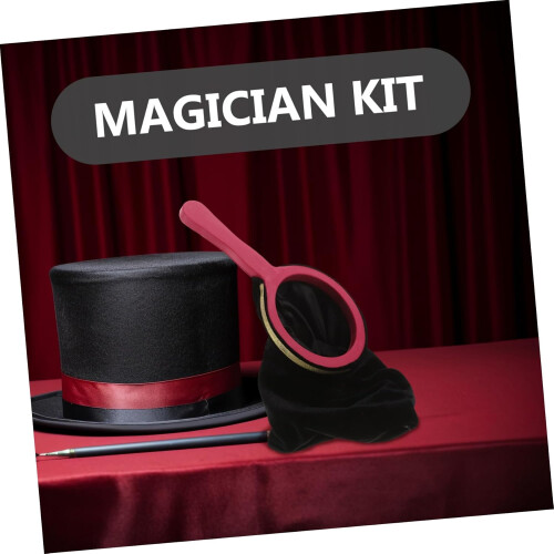 Compact Bag with Hidden Pocket and Versatile Design for Magic Tricks and Stage Performances, Durable and Spacious for Props 1