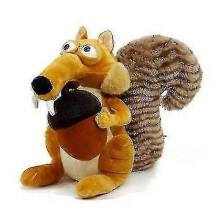 Animal Dolls Ice Age Squirrel Stuffed Children's Plush Toys Decorations Birthday Gifts Anti-wrinkle Pillows for Children