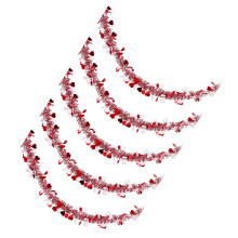 Packung mit 5-rote und weiße Liebe m