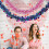 Banderoles multicolores en forme de-Rose blanche et m rouge 4