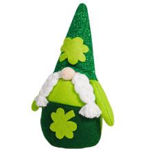 Patricks Day Zwergen-Ornament, irische-Damenmodell Keine Füße