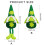 Patricks Day Zwergen-Ornament,-Damenmodell mit langem Bein 4