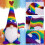 Farbenfrohe-Nimm die Flagge 6