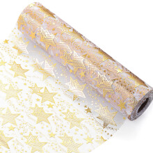 Polyester-Tischläufer, Esstischdekoration, Tischdecke mit Stern