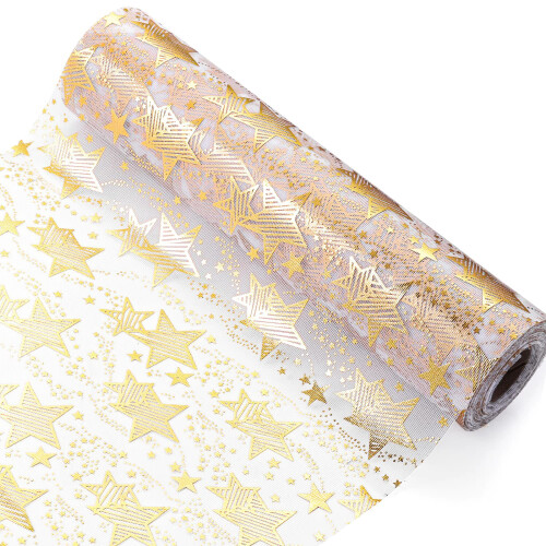 Polyester-Tischläufer, Esstischdekoration, Tischdecke mit Stern