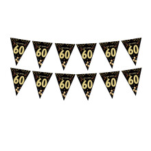 Fanion triangulaire sur le thème de l'or noir, fourniture-60 ans