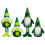 Patricks Day Plush Dwarf Ornament Creative-Women model Long leg 2