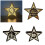 Decorative LED Light Wood Eid Decorative Lamp Star Shape Led-S 3