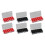 2 Pcs Bobbin Storage Box with Lid Portable Bobbins-red   black 2