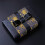 Shimmering Gold Star Table Runner for Birthday Parties Dining 6