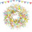 Spring Wreath Door Hanging Decoration Artificial Wreath for-8 5