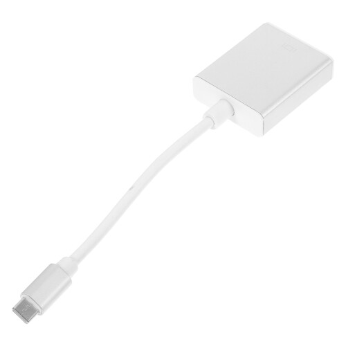 1Adaptateur Type C Argent 4K Configuration Pour Pièce