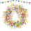 Spring Wreath Door Hanging Decoration Artificial Wreath for-8 6