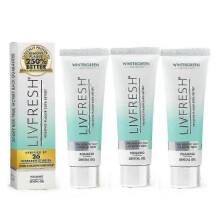 (3pcs)Livfresh Toothpaste Gel, Clinically Proven To Remove Plaque 250% Better 25-26