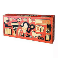 (Light Grey) Secret Hitler Board games puzzle game card adults party games 2-8 people Birthday holiday party game Interesting puzzle playing