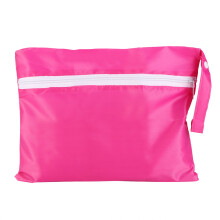 Wet Dry Baby Bags Waterproof Polyester TPU Double Pocket Snap Handle Machine Washable Lightweight Travel Organizer for Diapers Swimsuits Beach Gym