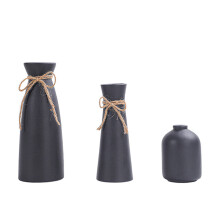 Collection de vases décoratifs modernes, cadeau élégant pour une pendaison de crémaillère, vases minimalistes en céramique pour petits