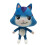 (25cm Blue)Children's Cute Plush Sleeping Toy 25cm 1
