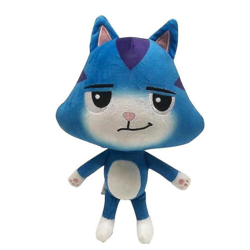 (25cm Blue)Children's Cute Plush Sleeping Toy 25cm