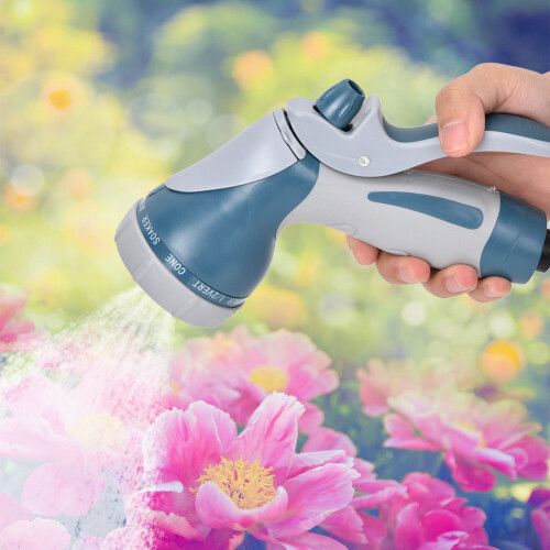 Heavy Duty Hose Nozzle, Adjustable Spray Patterns For Every Need, Ergonomic Design For Comfort And Control 1