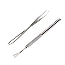 Set of 2 Tweezers and Remover Kit Tick Remover