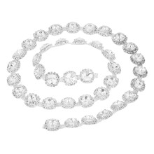 Stras lanț Trim pentru meșteșuguri calitate premium cristal strălucitor stras accesorii de cusut DIY decorare tăiabil flexibil festiv