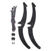 Snowboard Brake Handlebar 1 Pair Plastic Handlebar Rope For Safe Braking, Skiing Accessories